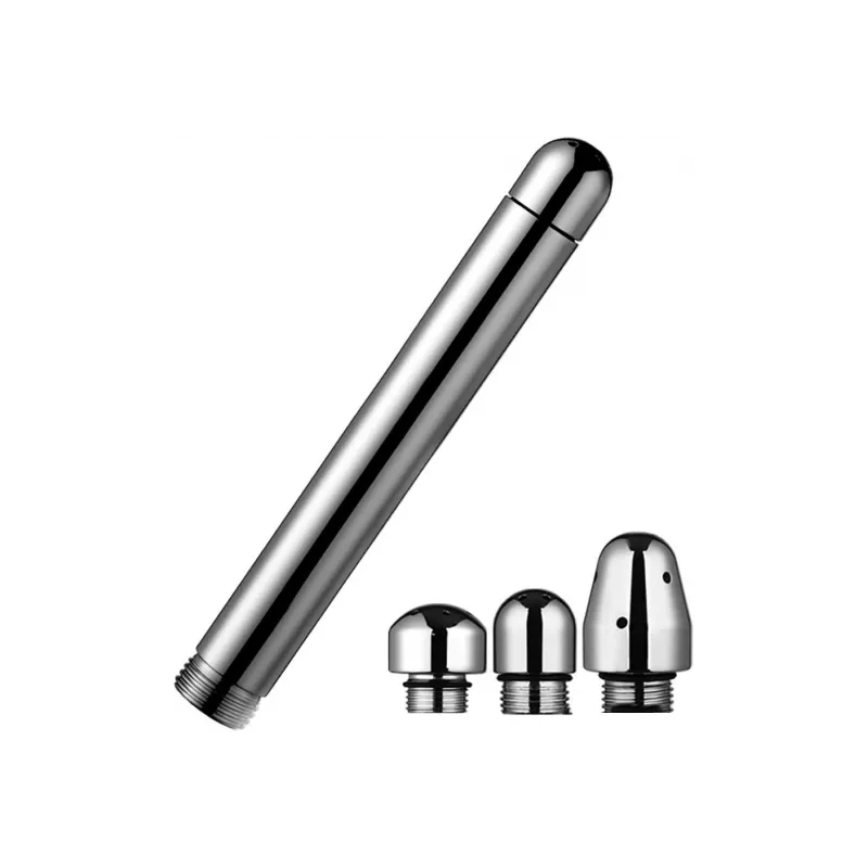 CleanHole Embout de douche Alu avec 3 pommes - Insertion 15 x 2.7cm